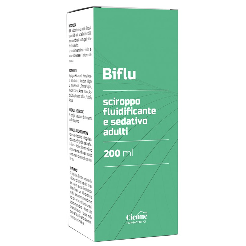 Biflu Sciroppo Adulti per Disturbi Respiratori 200ml Biflu Sciroppo Adulti per Disturbi Respiratori 200ml