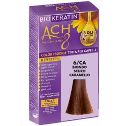 Biokeratin Tinta per Capelli 6/CA Biondo Scuro Caramello 1 Tubetto da 140 ml