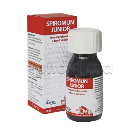 Spiromun Junior Integratore per Difese Immunitarie 50 ml Spiromun Junior Integratore per Difese Immunitarie 50 ml