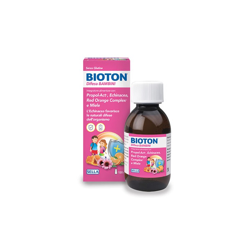 Bioton Difesa Bambini Sciroppo per Difese Immunitarie 120ml