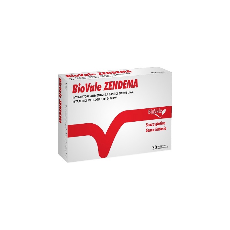 BioVale ZENDEMA per Circolazione e Drenaggio 30 Compresse BioVale ZENDEMA per Circolazione e Drenaggio 30 Compresse