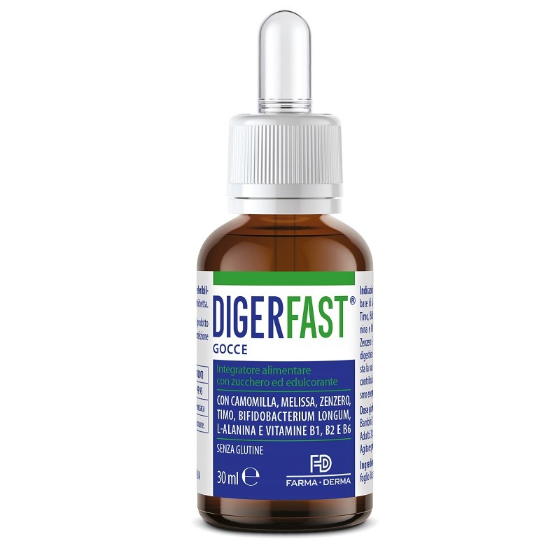 Digerfast Gocce per Digestione e Nausea 30ml Digerfast Gocce per Digestione e Nausea 30ml