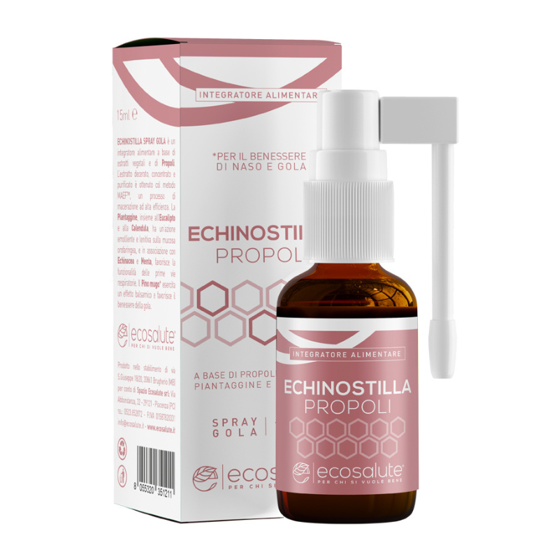Echinostilla Propoli Spray Orale per Difese Immunitarie 15ml Echinostilla Propoli Spray Orale per Difese Immunitarie 15ml