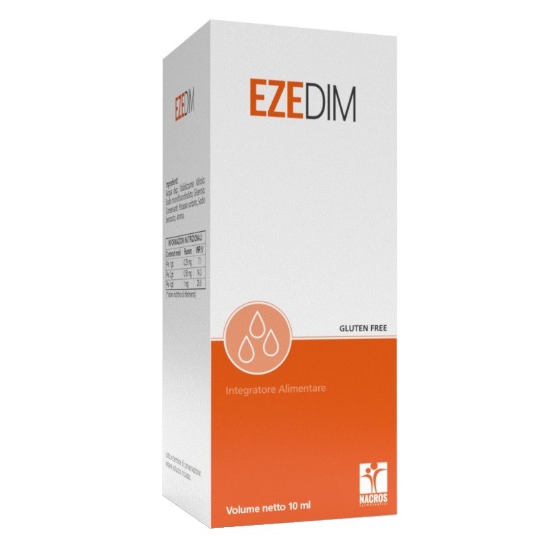Nacros Ezedim integratore per remineralizzazione denti e prevenzione carie 10ml Nacros Ezedim integratore per remineralizzazione denti e prevenzione carie 10ml