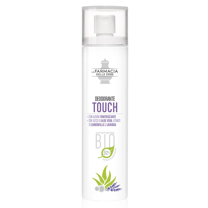 Farmacia Delle Erbe Deodorante Naturale Touch Bio per Prevenzione Cattivo Odore 100ml Farmacia Delle Erbe Deodorante Naturale Touch Bio per Prevenzione Cattivo Odore 100ml