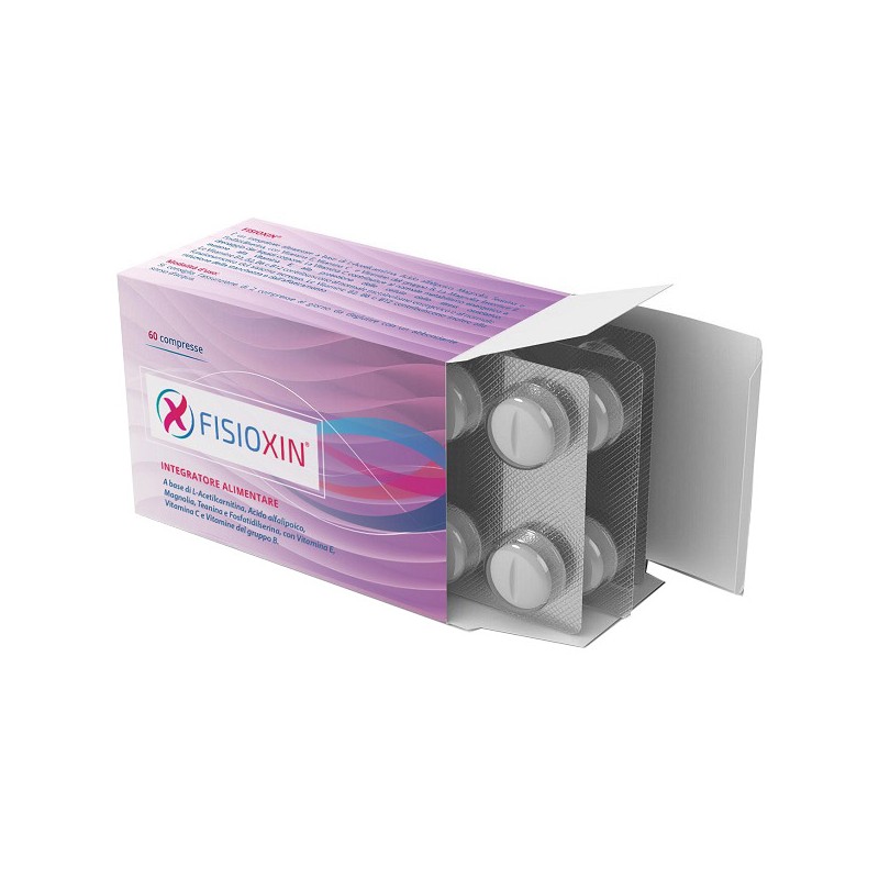 Fisioxin per Metabolismo Energetico e Sistema Nervoso 60 Compresse