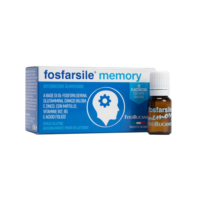 Fosfarsile Memory per Memoria e Energia 10 Flaconcini Fosfarsile Memory per Memoria e Energia 10 Flaconcini