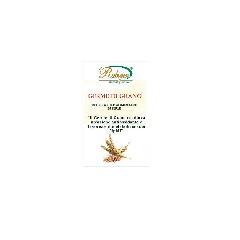 Rubigen Germe di Grano Olio per Antiossidante 60 Perle da 700 mg Rubigen Germe di Grano Olio per Antiossidante 60 Perle da 700 mg