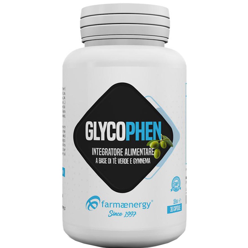 Farmaenergy Glycophen per Controllo Fame e Metabolismo 30 Capsule