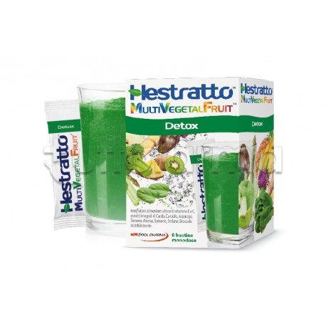 Hestratto Detox Integratore per depurare l'organismo 8 bustine Hestratto Detox Integratore per depurare l'organismo 8 bustine
