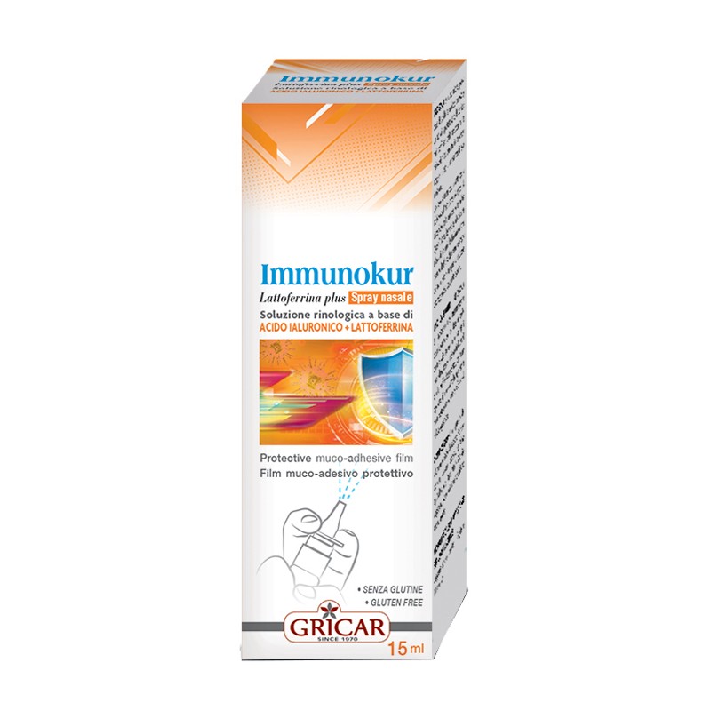 Immunokur Spray Nasale per Protezione e Sollievo 15ml Immunokur Spray Nasale per Protezione e Sollievo 15ml