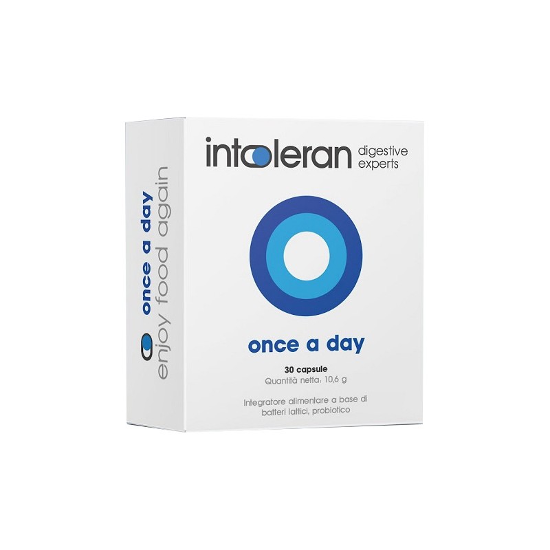 Intoleran Once A Day per Salute Intestinale 30 Capsule