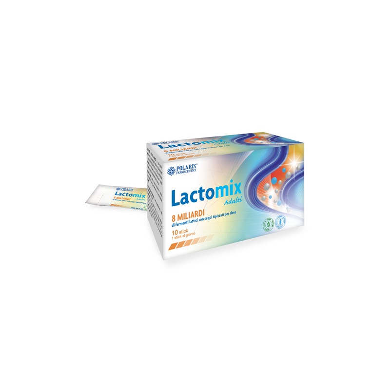 Lactomix Adulti per Equilibrio Intestinale 10 Stick da 3,5 g Lactomix Adulti per Equilibrio Intestinale 10 Stick da 3,5 g