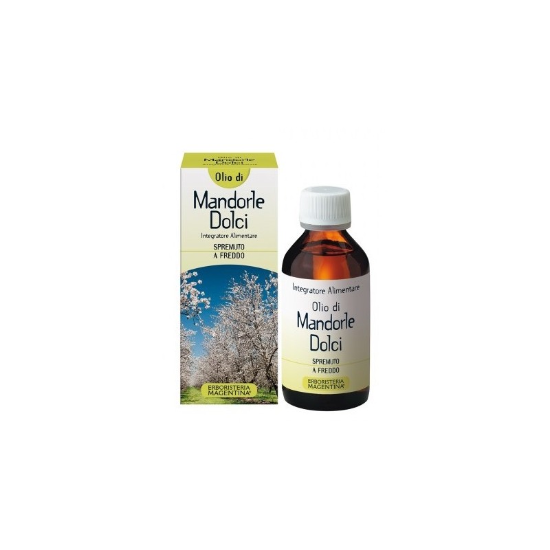 Olio di Mandorle Dolci per Benessere Digerente 100ml Olio di Mandorle Dolci per Benessere Digerente 100ml