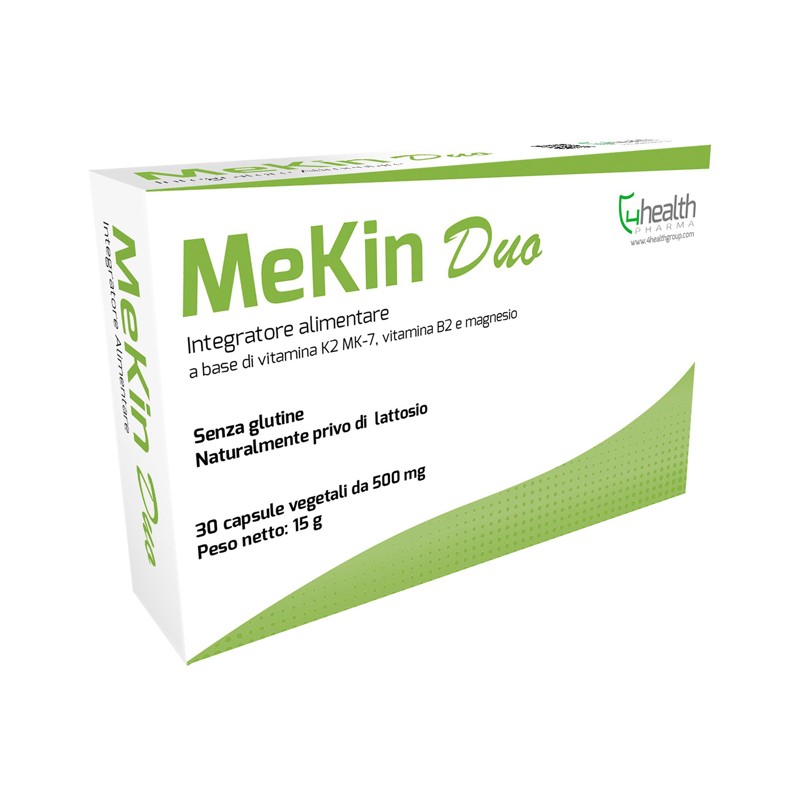 MeKin Duo per Ossa e Coagulazione 30 Capsule Vegetali MeKin Duo per Ossa e Coagulazione 30 Capsule Vegetali