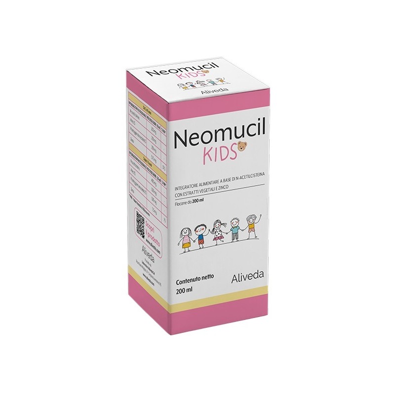 Neomucil Kids per Vie Respiratorie 200 ml