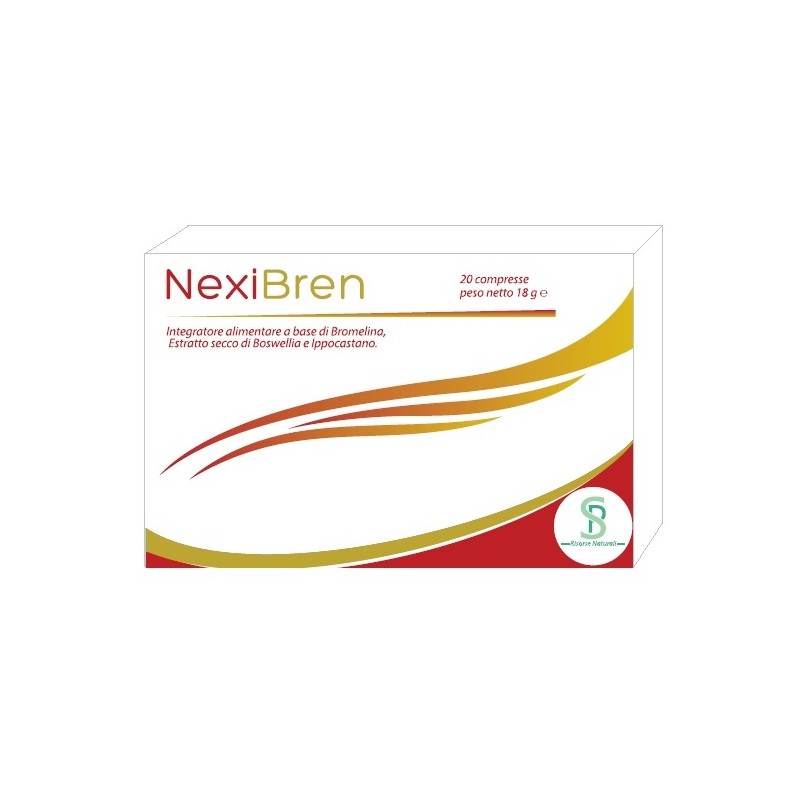 Nexibren per Tensione Muscolare e Microcircolo 20 Compresse da 900 mg Nexibren per Tensione Muscolare e Microcircolo 20 Compresse da 900 mg