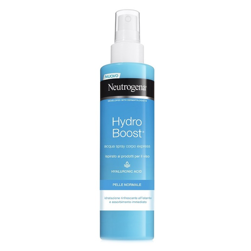 Neutrogena Hydro Boost Acqua Spray Corpo per Idratazione 200 ml Neutrogena Hydro Boost Acqua Spray Corpo per Idratazione 200 ml