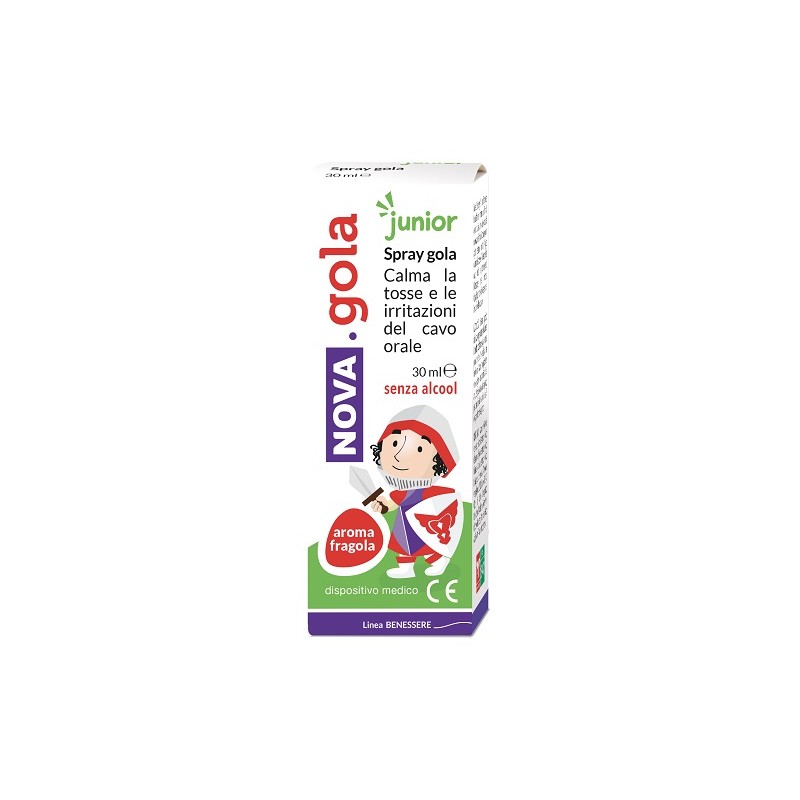 Nova Gola Spray Junior per Tosse Secca 30 Ml