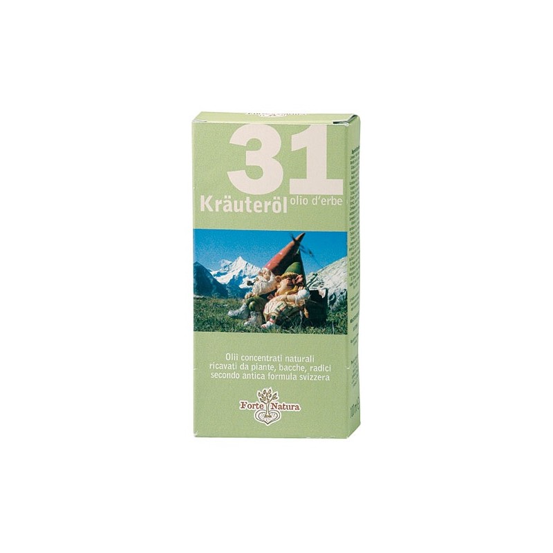 Fortenatura Olio 31 per Benessere Quotidiano 100 ml Fortenatura Olio 31 per Benessere Quotidiano 100 ml