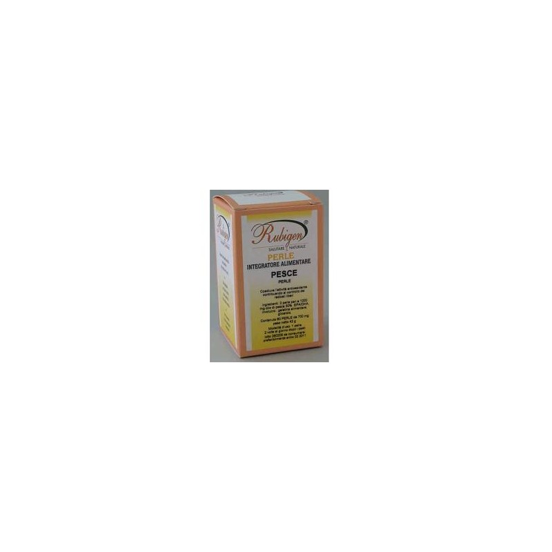 Rubigen Omega 3 Olio Di Pesce per Salute Cardiovascolare 60 Perle Rubigen Omega 3 Olio Di Pesce per Salute Cardiovascolare 60 Perle