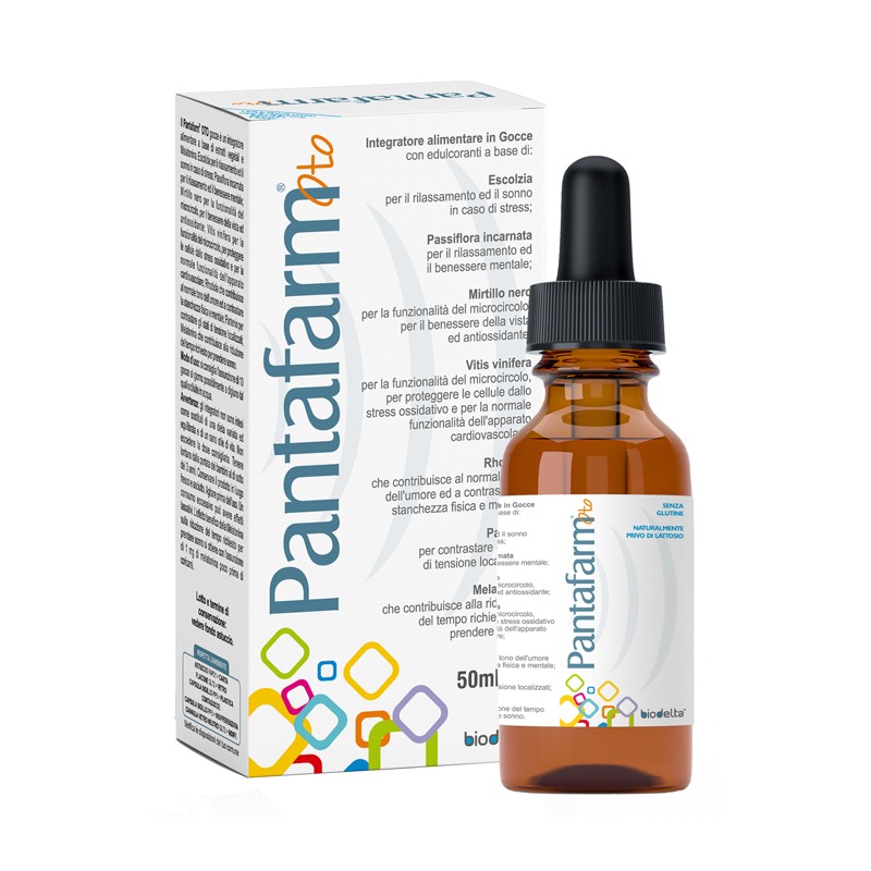 confezione di Pantafarm Auricolari Gocce per Rilassamento e Sonno 50 ml