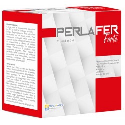 Perlafer Forte per Apporto di Ferro e Vitamine 20 Fialoidi da 5 ml Perlafer Forte per Apporto di Ferro e Vitamine 20 Fialoidi da 5 ml