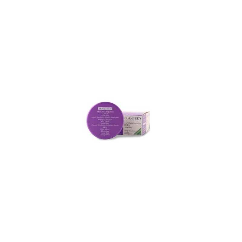 Planter's Maschera Impacco Dolce All'aloe Vera per Capelli Danneggiati 200 ml. Planter's Maschera Impacco Dolce All'aloe Vera per Capelli Danneggiati 200 ml.