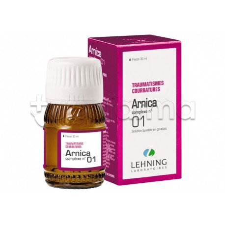 Lehning Laboratoires Arnica 1 Complexe Medicinale Omeopatico Gocce 30 ml