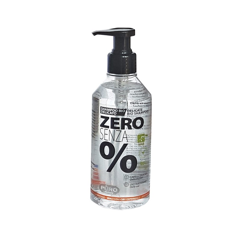Puro Zero Senza % Bio Shampoo per Lavaggi Frequenti 250 ml