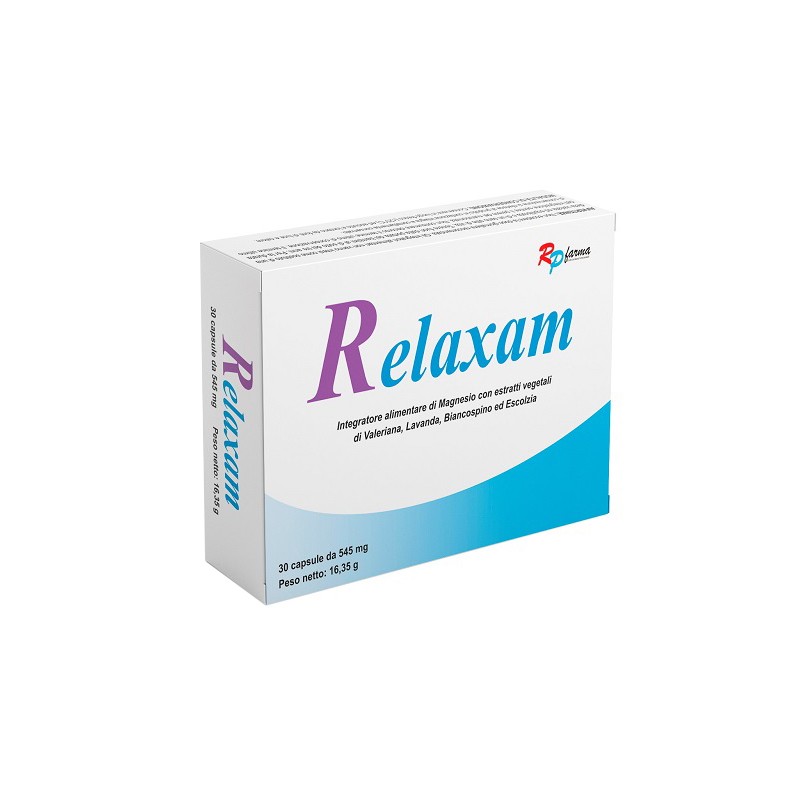 Relaxam per Rilassamento e Sonno 30 Capsule