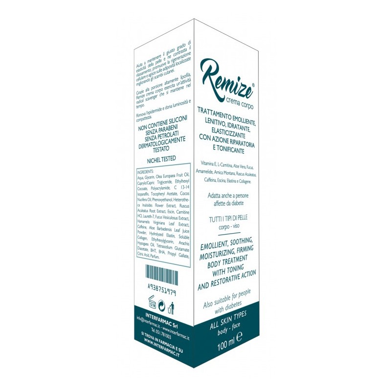 Remize Crema Viso per Elasticità e Idratazione 50 ml Remize Crema Viso per Elasticità e Idratazione 50 ml