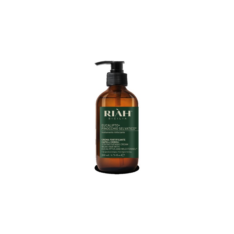 Riah Eucalipto Finocchio Crema Fortificante per Capelli 200 ml