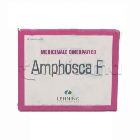 Lehning Laboratoires Amphosca F Medicinale Omeopatico 60 Compresse