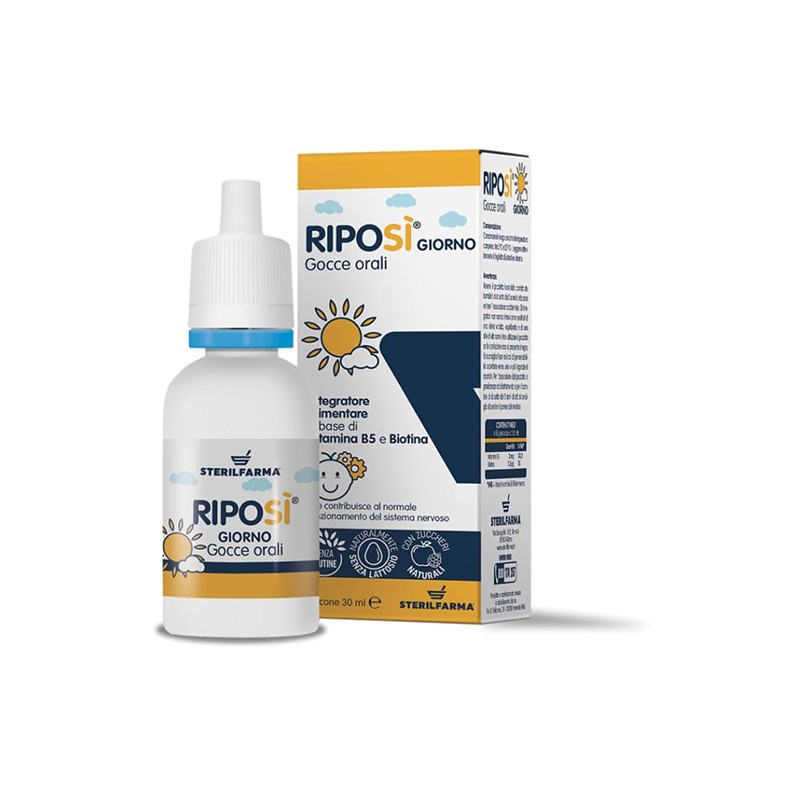 Riposì Giorno Integratore per Performance Mentali 30 ml Riposì Giorno Integratore per Performance Mentali 30 ml