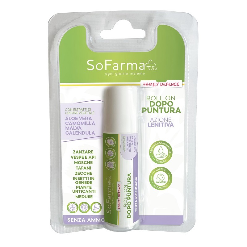 SoFarma Roll On Dopo Puntura per Sollievo Immediato 20 ml SoFarma Roll On Dopo Puntura per Sollievo Immediato 20 ml