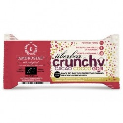 Ambrosiae UberBar Crunchy Cacao Cocco Goji Barretta Nutriente 38g