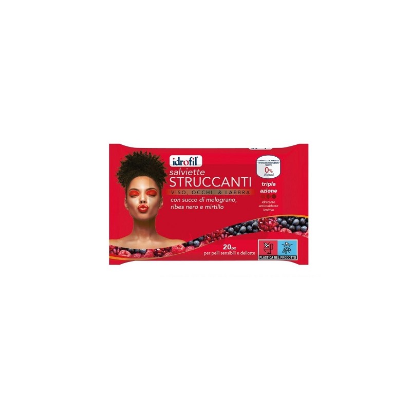Idrofil Salviettine Struccanti per Rimozione Trucco 20 Pezzi Idrofil Salviettine Struccanti per Rimozione Trucco 20 Pezzi