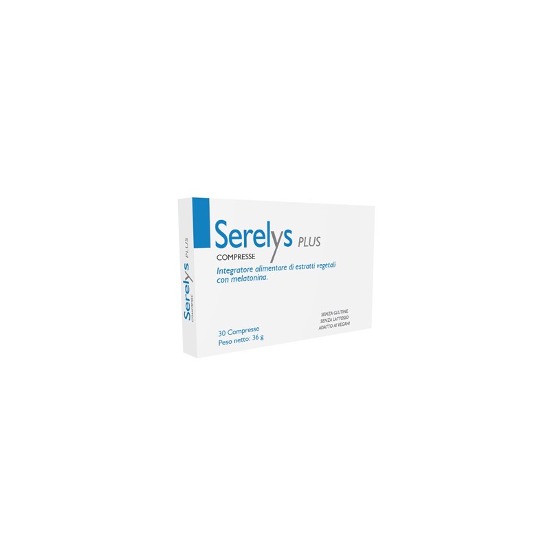 Serelys Plus per Sonno e Benessere Mentale 30 Compresse Serelys Plus per Sonno e Benessere Mentale 30 Compresse