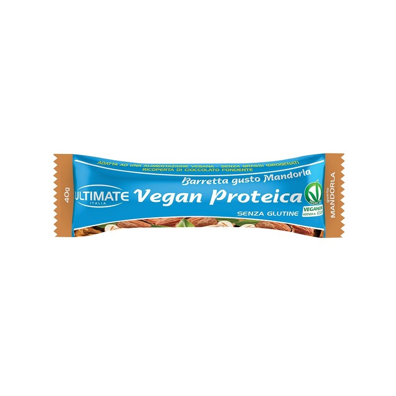 ULTIMATE Vegan Proteica per Energia e Proteine Barretta 40 g ULTIMATE Vegan Proteica per Energia e Proteine Barretta 40 g