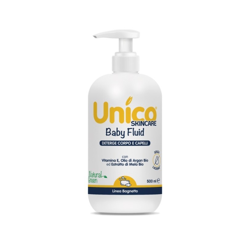 Unico Baby Fluid per Pelle Sensibile 500 ml Unico Baby Fluid per Pelle Sensibile 500 ml