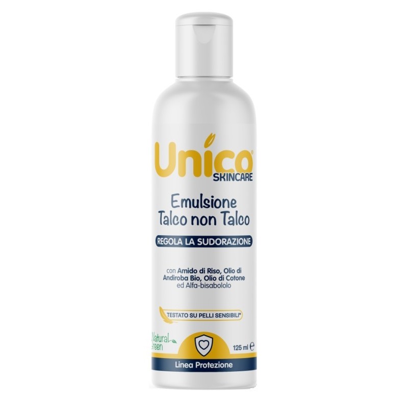 Unico Emulsione Talco non Talco per Sudorazione 125 ml Unico Emulsione Talco non Talco per Sudorazione 125 ml