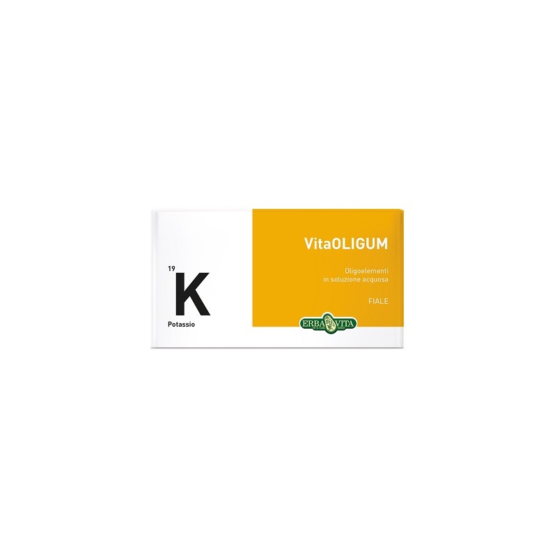 VitaOligum Potassio per Equilibrio Idrico e Surrenalico 50 ml o 20 Fiale da 2 ml VitaOligum Potassio per Equilibrio Idrico e Surrenalico 50 ml o 20 Fiale da 2 ml