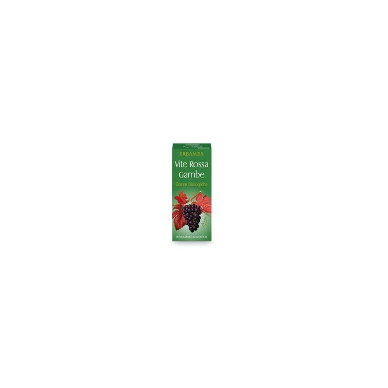 Vite Rossa Gambe Gocce Biologiche per Microcircolo 100 ml Vite Rossa Gambe Gocce Biologiche per Microcircolo 100 ml