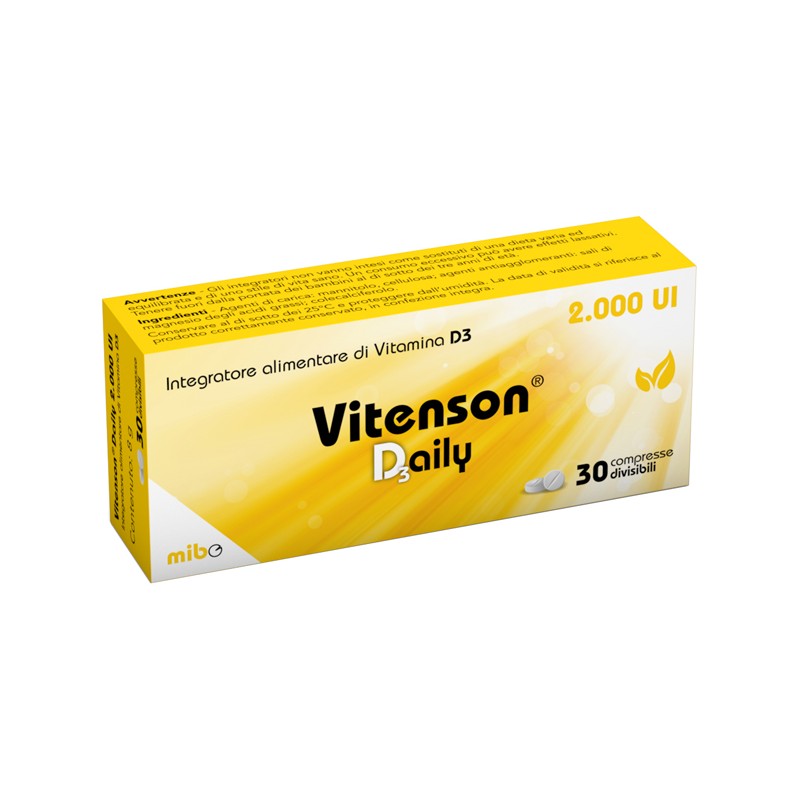 D3aily Integratore Vitamina D3 per Sistema Immunitario 30 Compresse D3aily Integratore Vitamina D3 per Sistema Immunitario 30 Compresse