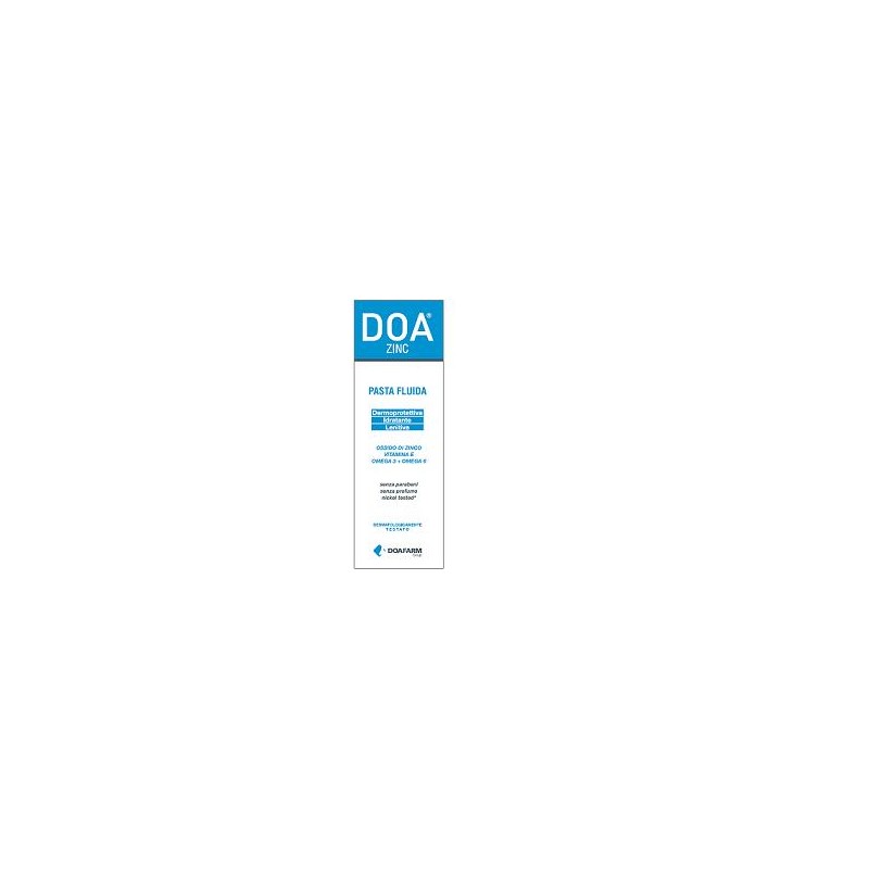 DOA Zinc Pasta Fluida per Arrossamenti e Irritazioni 75 ml DOA Zinc Pasta Fluida per Arrossamenti e Irritazioni 75 ml