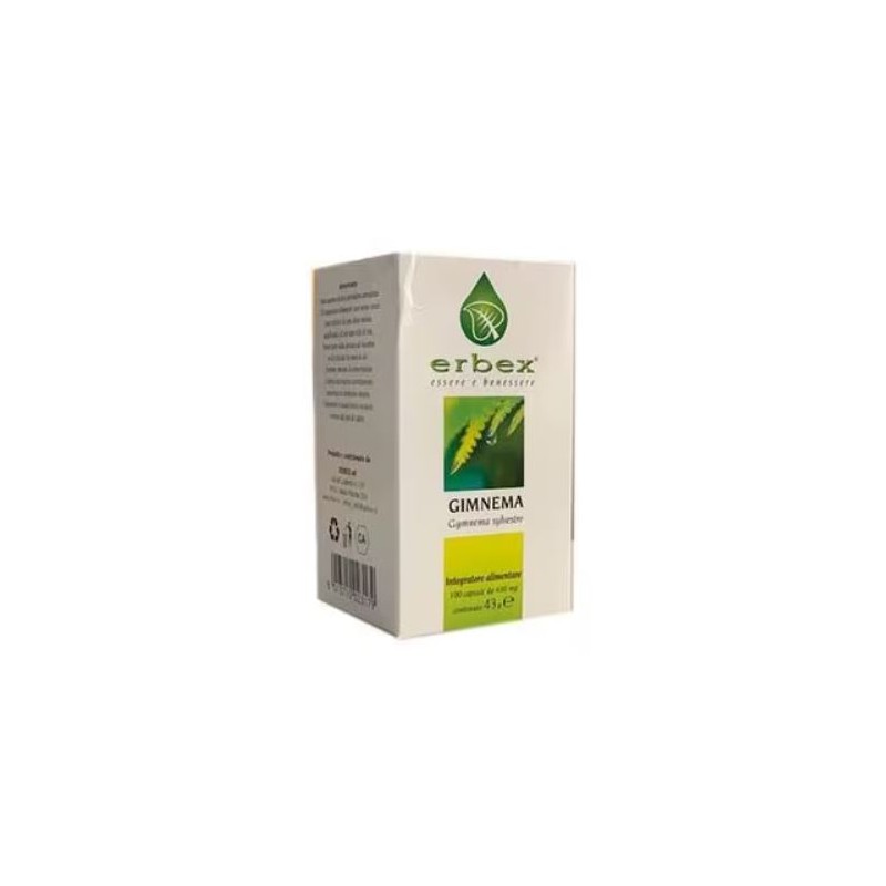 Capsule di Gimnema per Controllo Iperglicemia 100 Capsule da 430 mg Capsule di Gimnema per Controllo Iperglicemia 100 Capsule da 430 mg