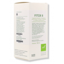 Scatola OTI Fitox 6 Integratore per Fegato Gocce 100ml