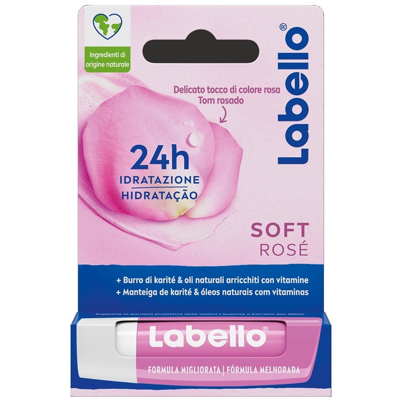 Labello Soft Rose per Idratazione Labbra 5,5ml Labello Soft Rose per Idratazione Labbra 5,5ml