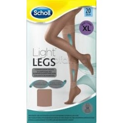 Scholl Light Legs Collant Contenitivi 60 Denari Nero Taglia S